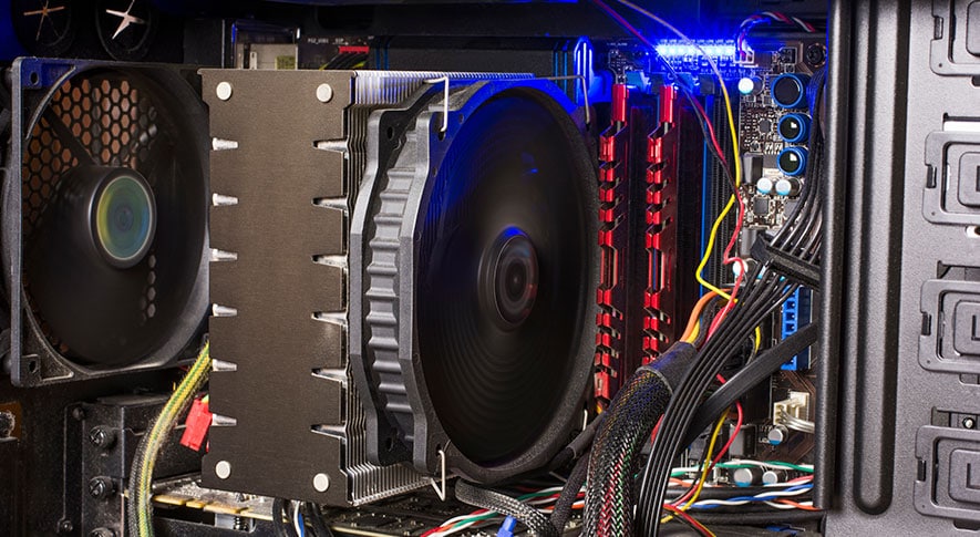 ミニタワーとミドルタワーの冷却性能と静音性の違い