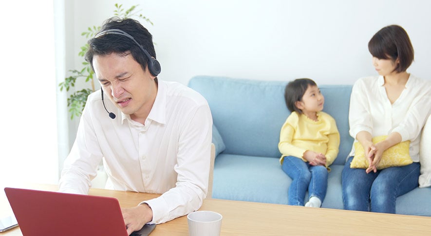 テレビ電話のトラブル