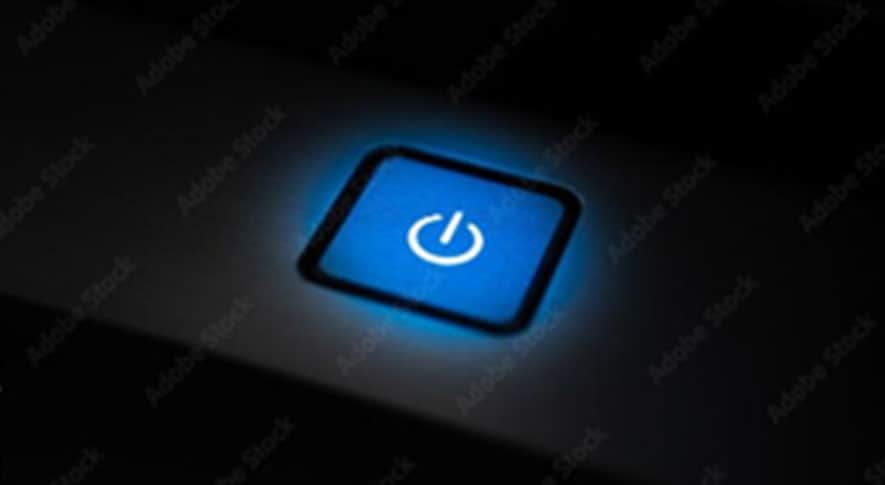 電源を入れてパソコンを起動する