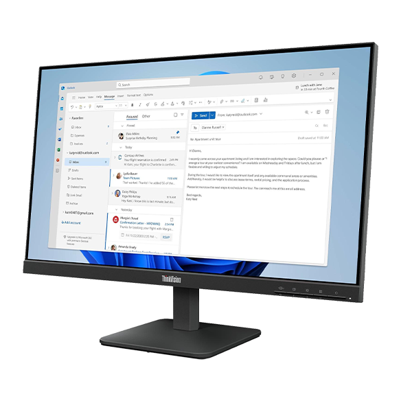 Imagen 1 del producto Monitor ThinkVision S24-4e de 23,8""