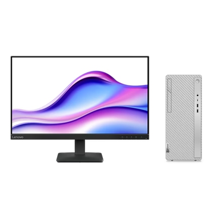 Lenovo IdeaCentre Tower 14IRR9 - グレー（23.8インチモニター付きお