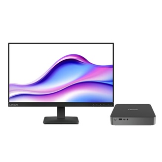 Lenovo IdeaCentre Mini 01IRH10R - ルナグレー（23.8インチモニター