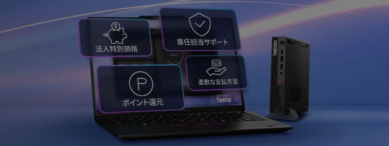 Lenovo Pro ビジネス応援キャンペーン | 法人向けPC特別オファー