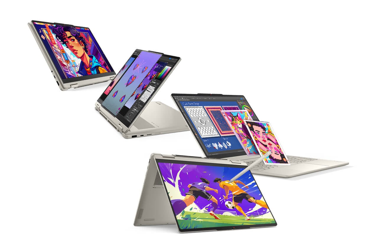 Lenovo Yoga 7i 2-in-1 Aura Edition Gen 11 (14型 Intel) | 究極の