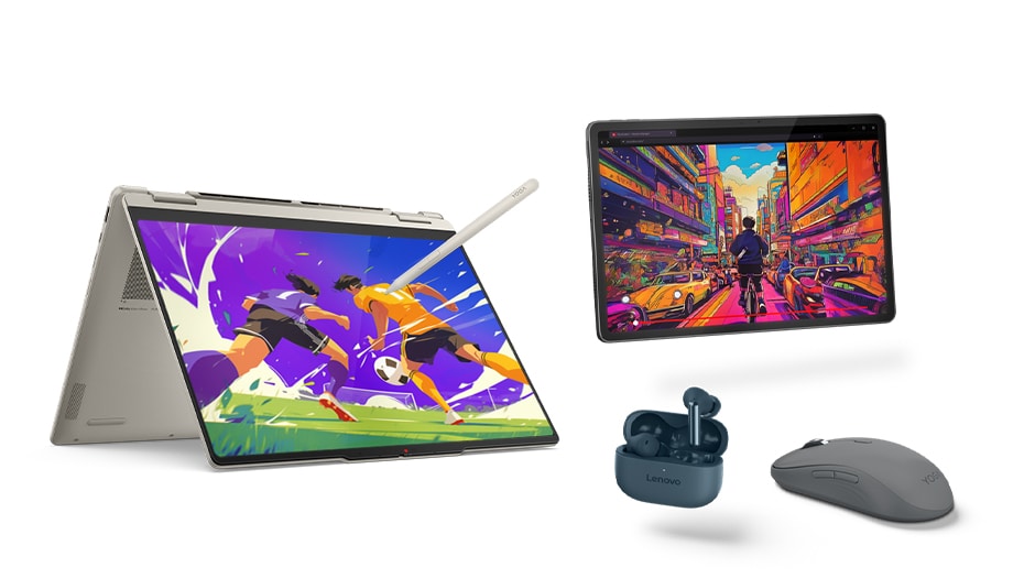 Lenovo Yoga 7i 2-in-1 Aura Edition Gen 11 (14型 Intel) | 究極の