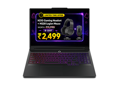 Legion Pro 7 Intel, 40.64cms - Core Ultra 9 (Eclipse Black)