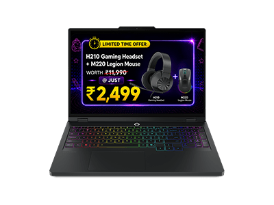 Legion Pro 5 Gen 10, 40.64cms - AMD