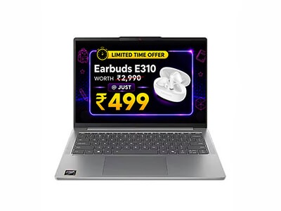 IdeaPad Slim 5 Gen 10, 35.56cms - AMD AI R5 (Luna grey)