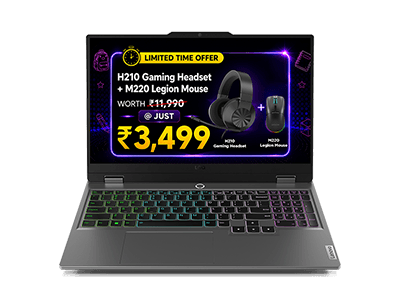 Lenovo LOQ 13th Gen, 39.62cms - Intel i7 (Luna Grey)