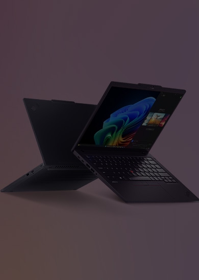 Two views, one in laptop mode, one in tablet mode with a pen hovering above it, of the Lenovo Yoga 7i 2-in-1 Gen 10 (16” Intel).