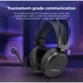 Lenovo Legion H320 7.1 Surround Sound Gaming Headset (Eclipse
